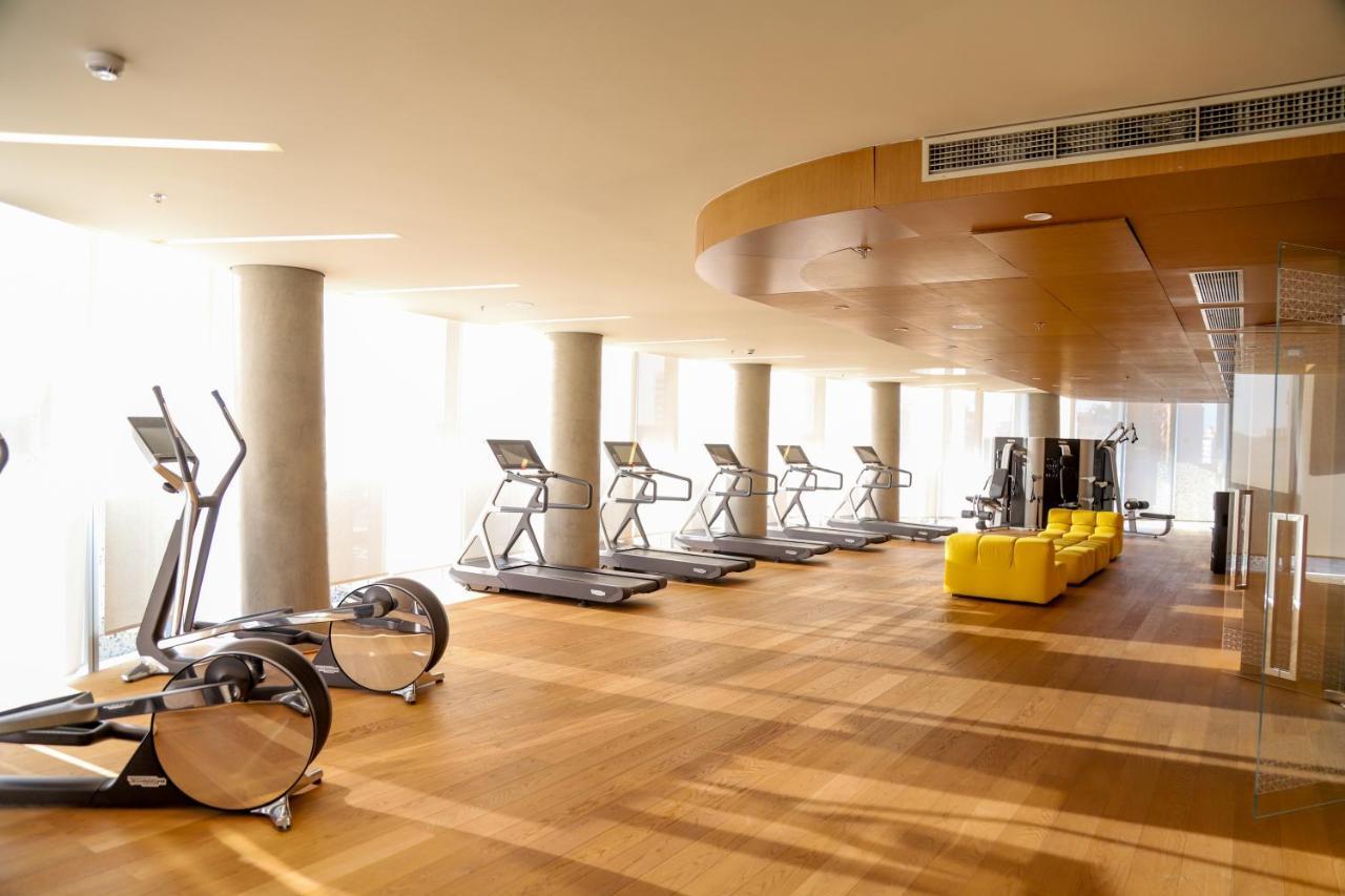 Maritim Hotel Plaza Tirana Eksteriør billede The gym at the hotel